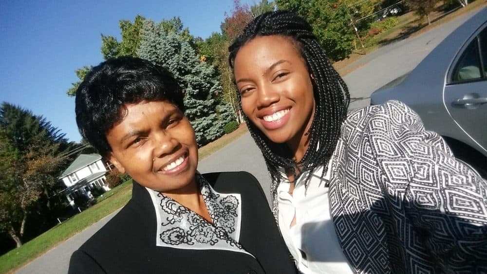 Ciku Theuri and her mother, Serah Theuri.