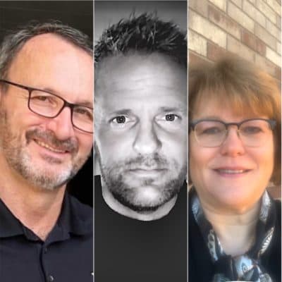 Guests Matt Powell, Tommy Stallings and Cheryl Johnson. (Courtesy)