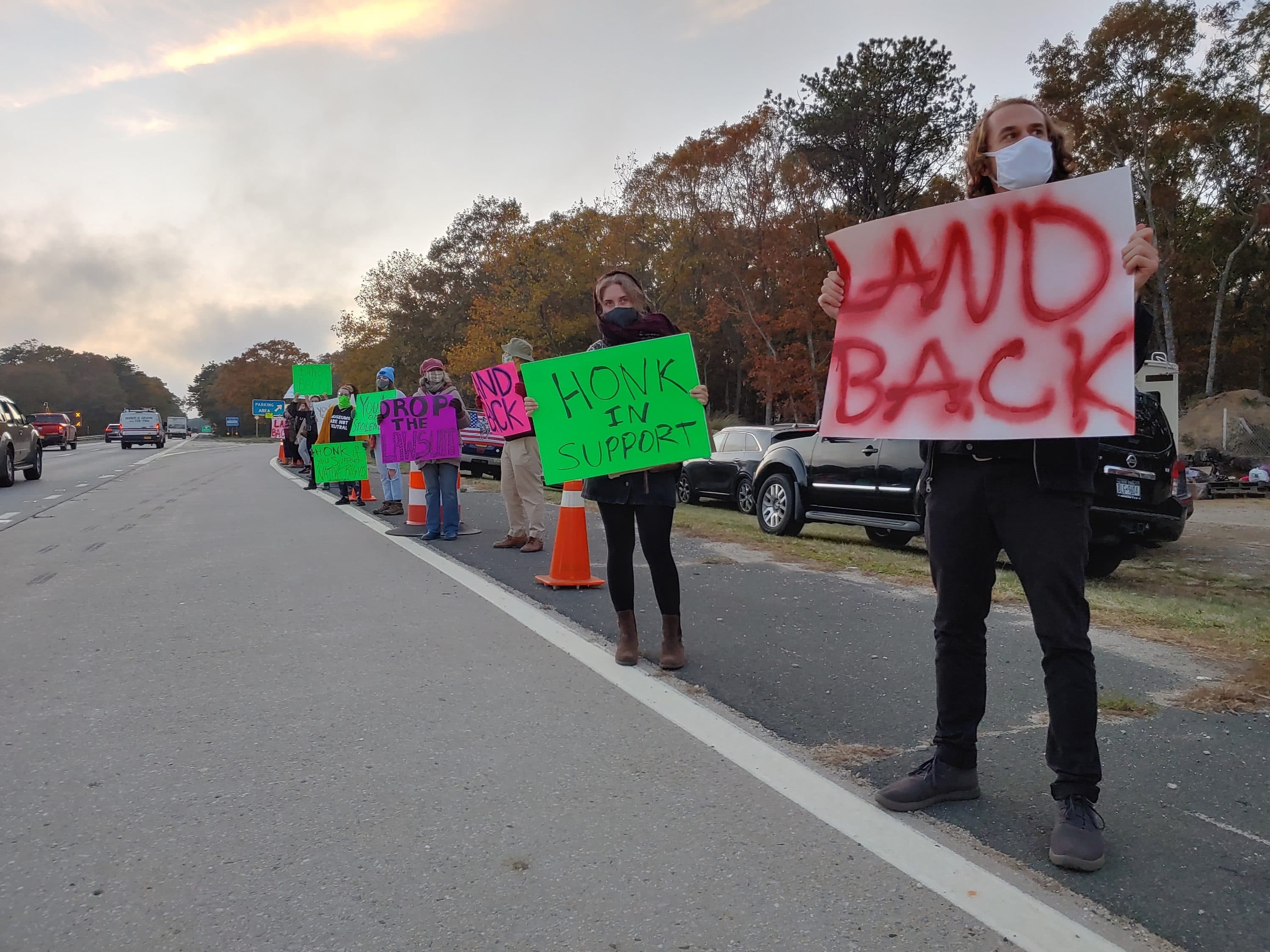 Shinnecock Nation Protests To Protect Its Land, Monument With Weeks ...