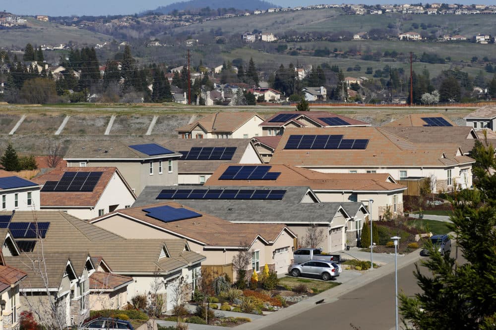 A housing development stands in El Dorado Hills, Calif. (Rich Pedroncelli/AP)