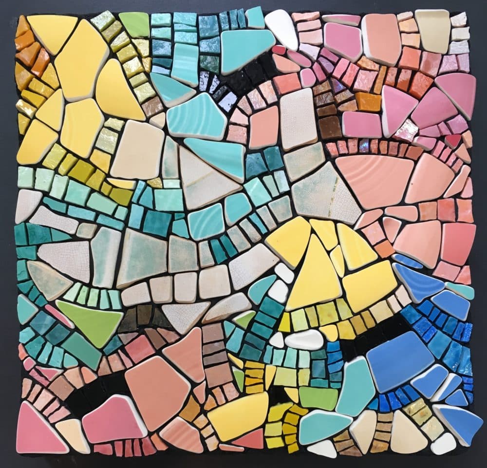 Beth Klingher, "Fiesta," 2017. (Courtesy of the artist and Fuller Craft Museum)