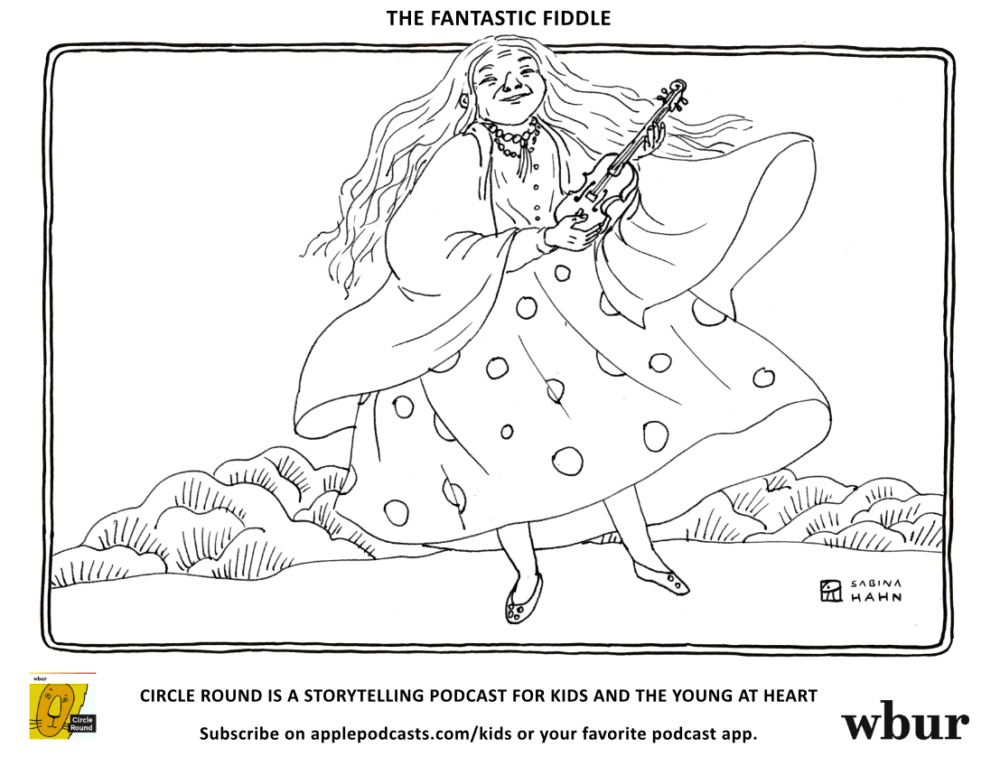 ("The Fantastic Fiddle" by Sabina Hahn)