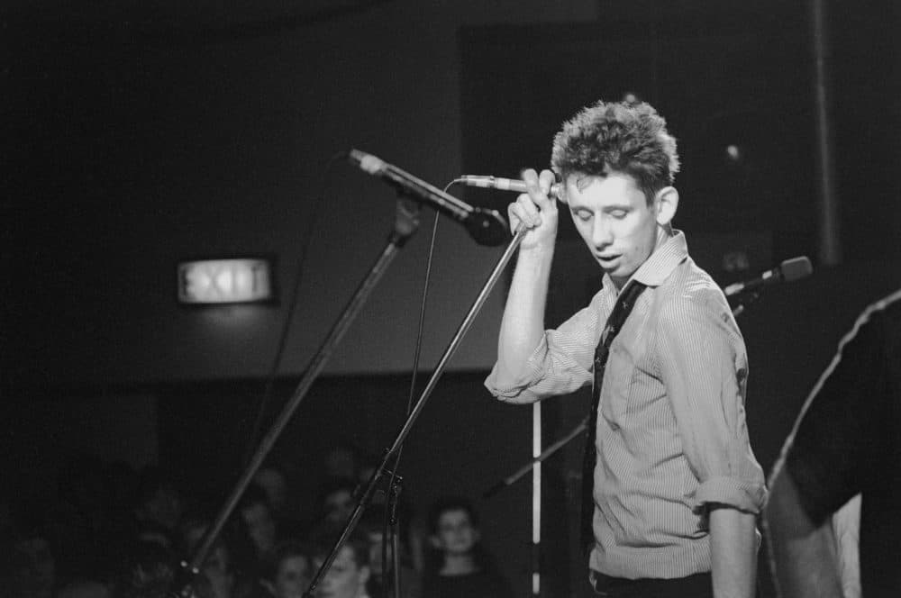 Shane MacGowan live onstage in 1988, from "Crock of Gold: A Few Rounds with Shane MacGowan." (Courtesy Magnolia Pictures)