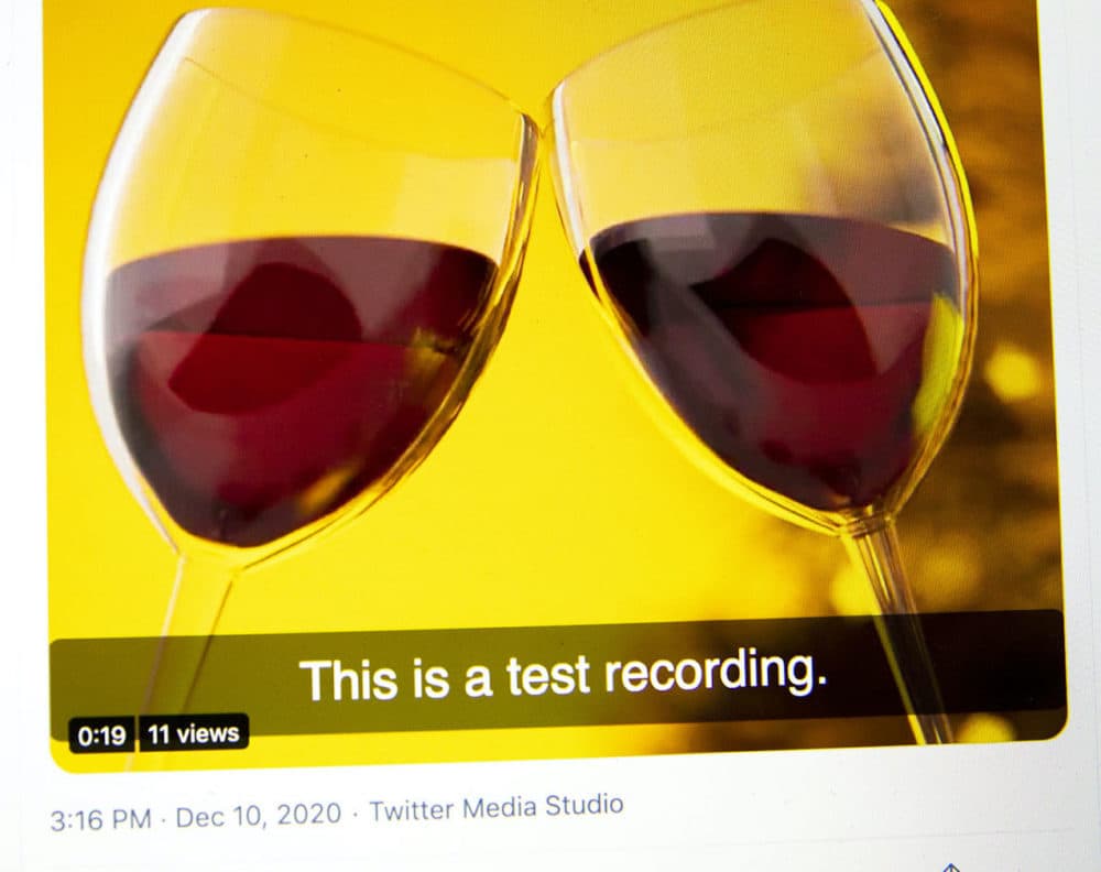 Captions add functionality and accessibility to your Twitter videos (Robin Lubbock/WBUR)