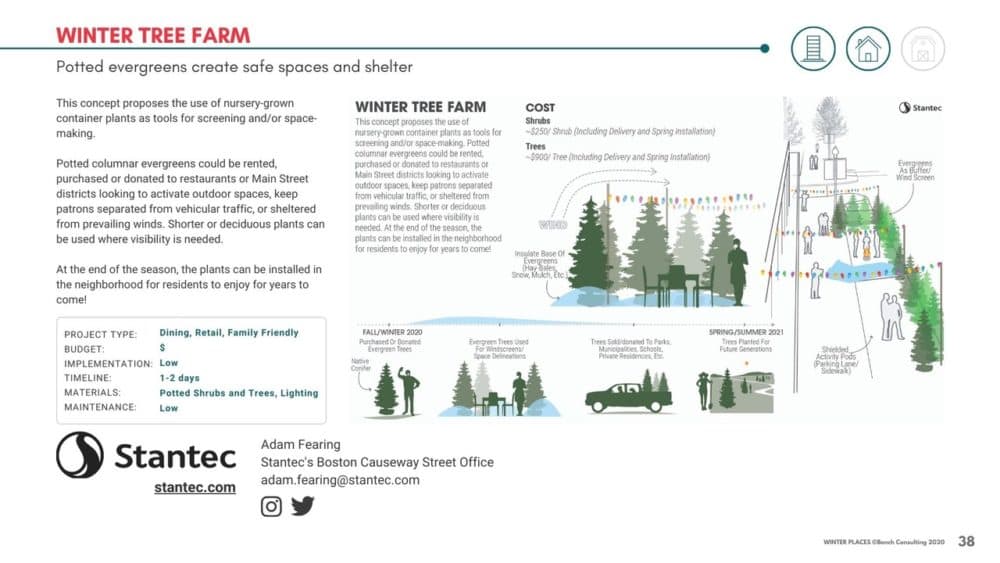 An entry in the Winter Places contest titled "Winter Tree Farm." (Courtesy)