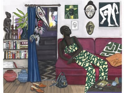 "Untitled" by Maty, Benjamin Biayenda, which is featured in "Black Futures." (Maty, Benjamin Biayenda)