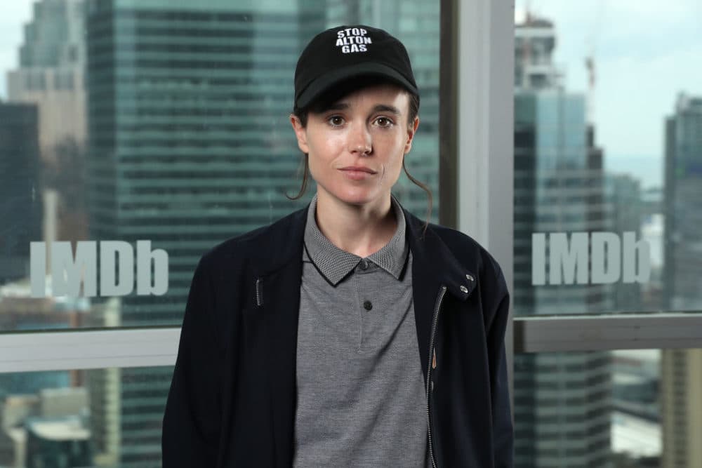 Elliot Page at an event on September 7, 2019 in Toronto, Canada. The Oscar-nominated Page announced on December 1 that he is transgender. (Rich Polk/Getty Images for IMDb)