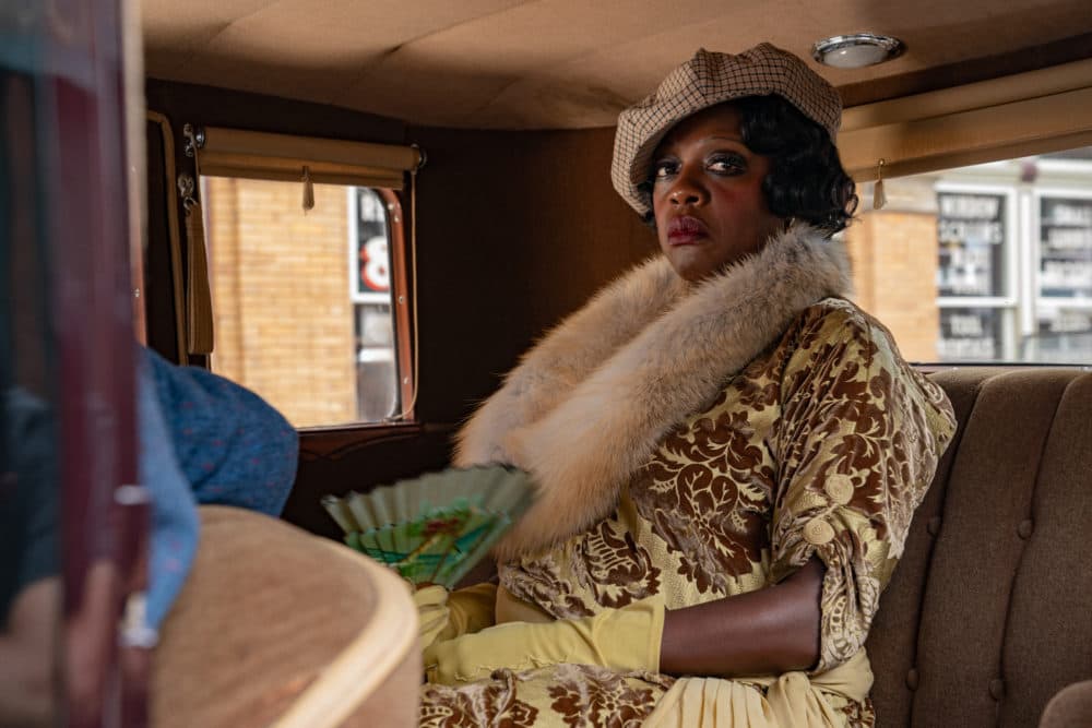 Viola Davis as Ma Rainey in "Ma Rainey's Black Bottom." (Courtesy David Lee/Netflix)