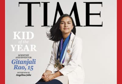 Gitanjali Rao on the cover of Time Magazine.