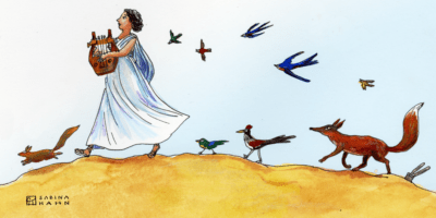 ("Ariana's Music" by Sabina Hahn)