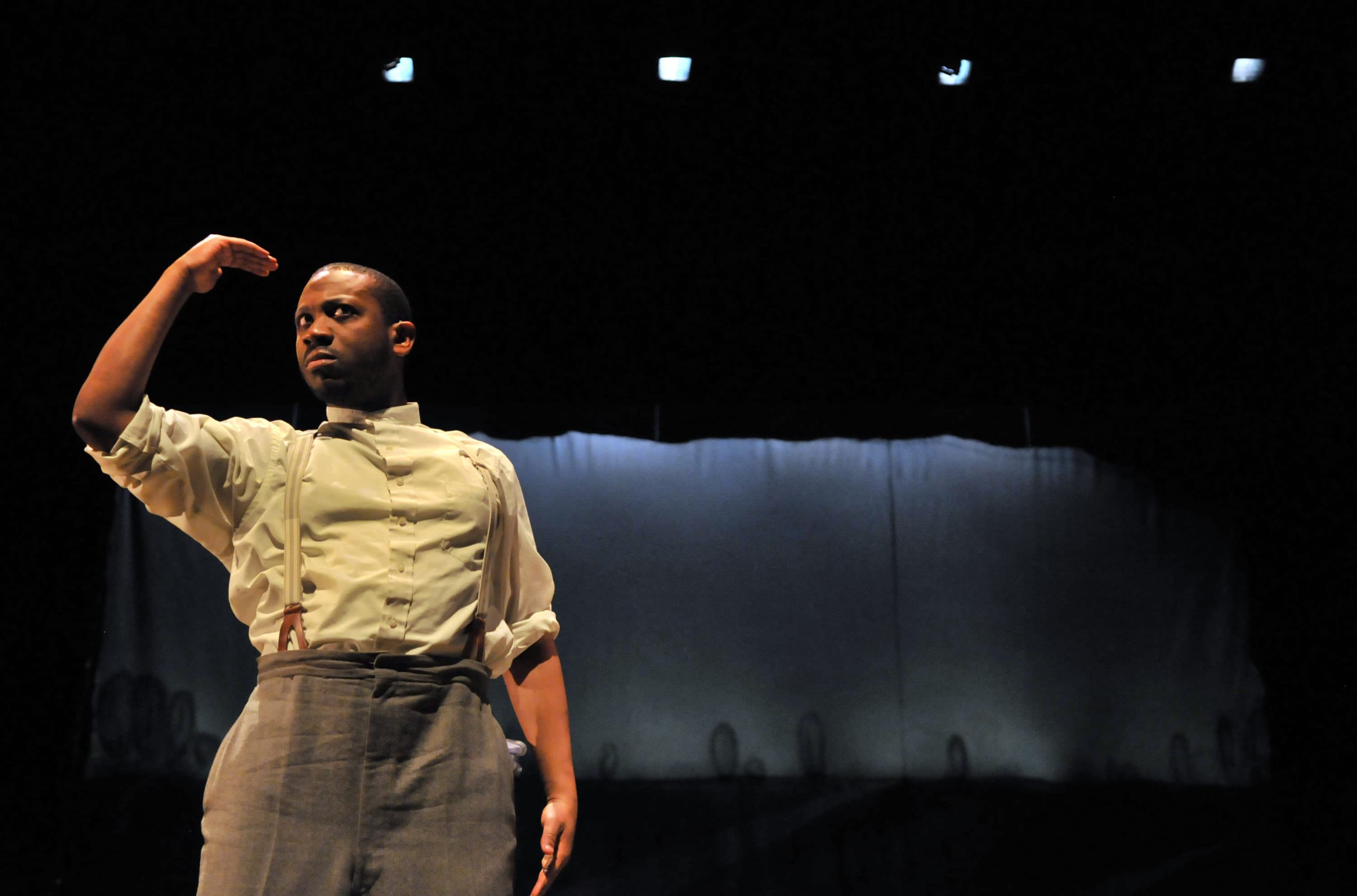 Elbert "EJ" Joseph in Emerson Stage's production of "Mother Hicks." (Courtesy Craig Bailey/Perspective Photo)