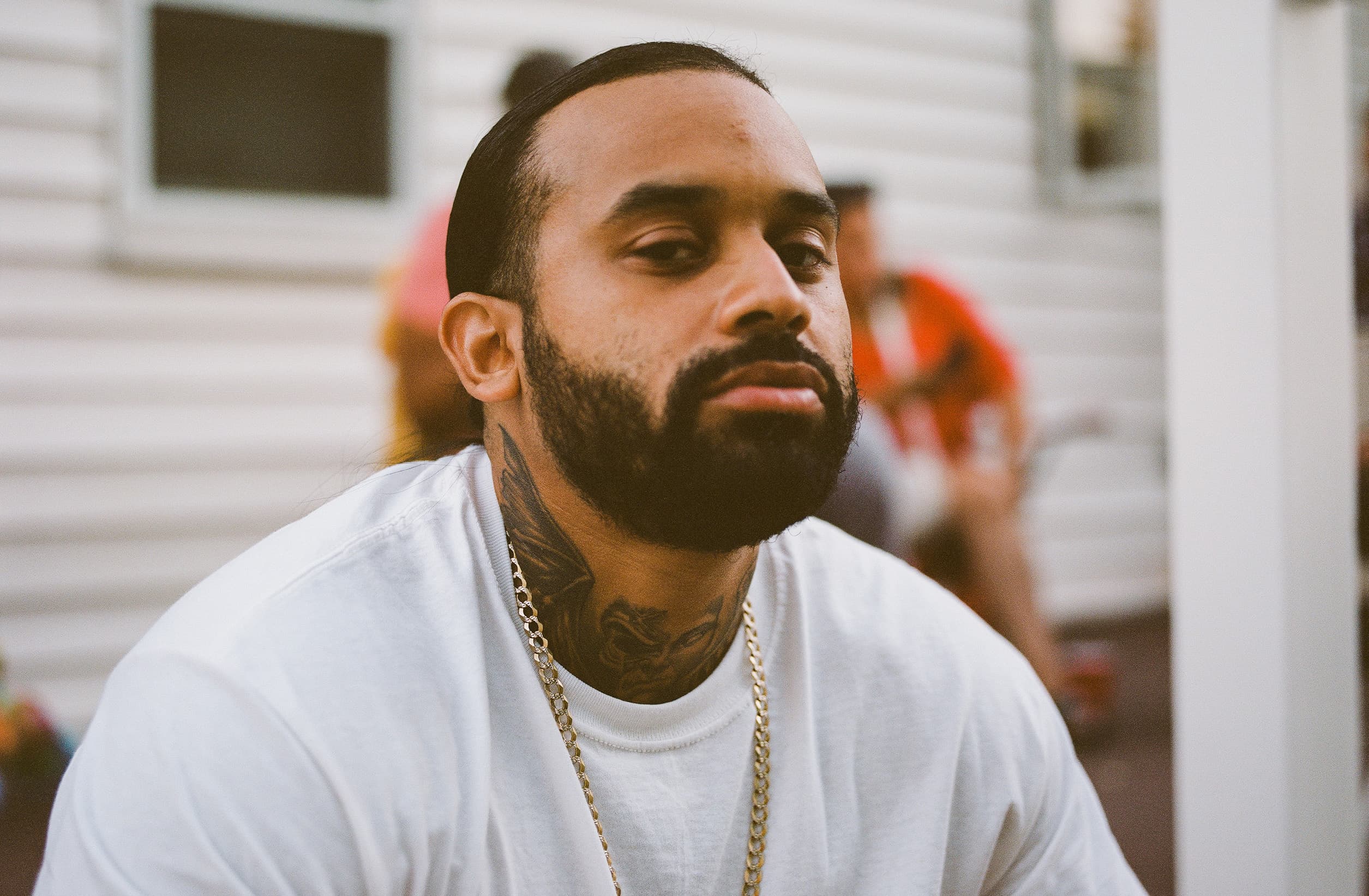 Dorchester rapper BoriRock. (Courtesy Bilindoff Joseph)