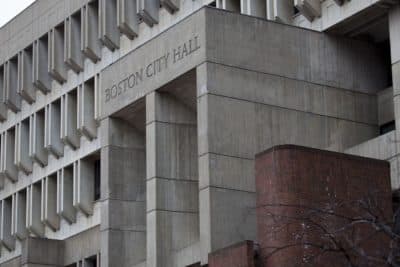 Boston City Hall. (Jesse Costa/WBUR)