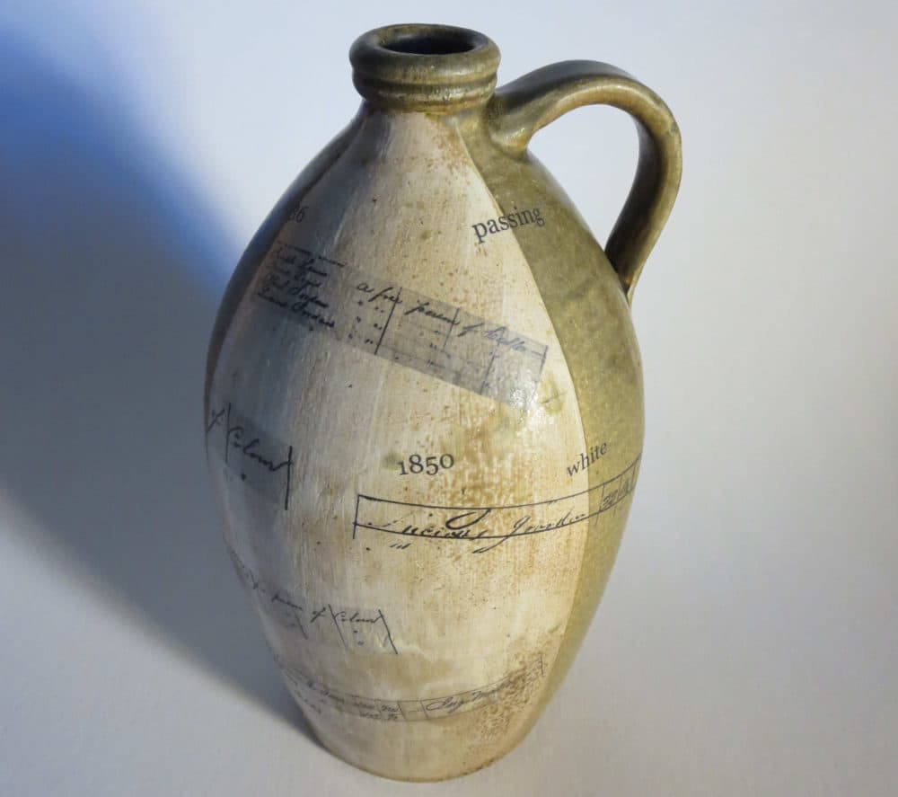 Brenda Hornsby, "Passing," 2019. (Courtesy Fuller Craft Museum)