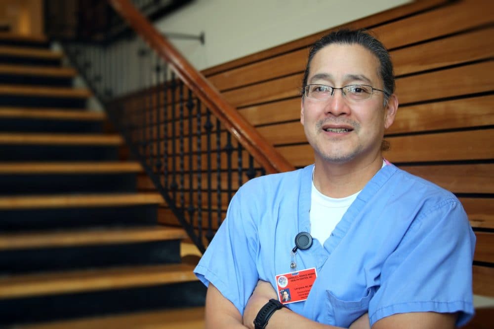Dr. Lyle Ignace, a member of the Menominee and Coeur D'Alene tribes, became one of the first Native people in Milwaukee, Wisconsin, to receive the Pfizer and BioNTech vaccine. (Courtesy)