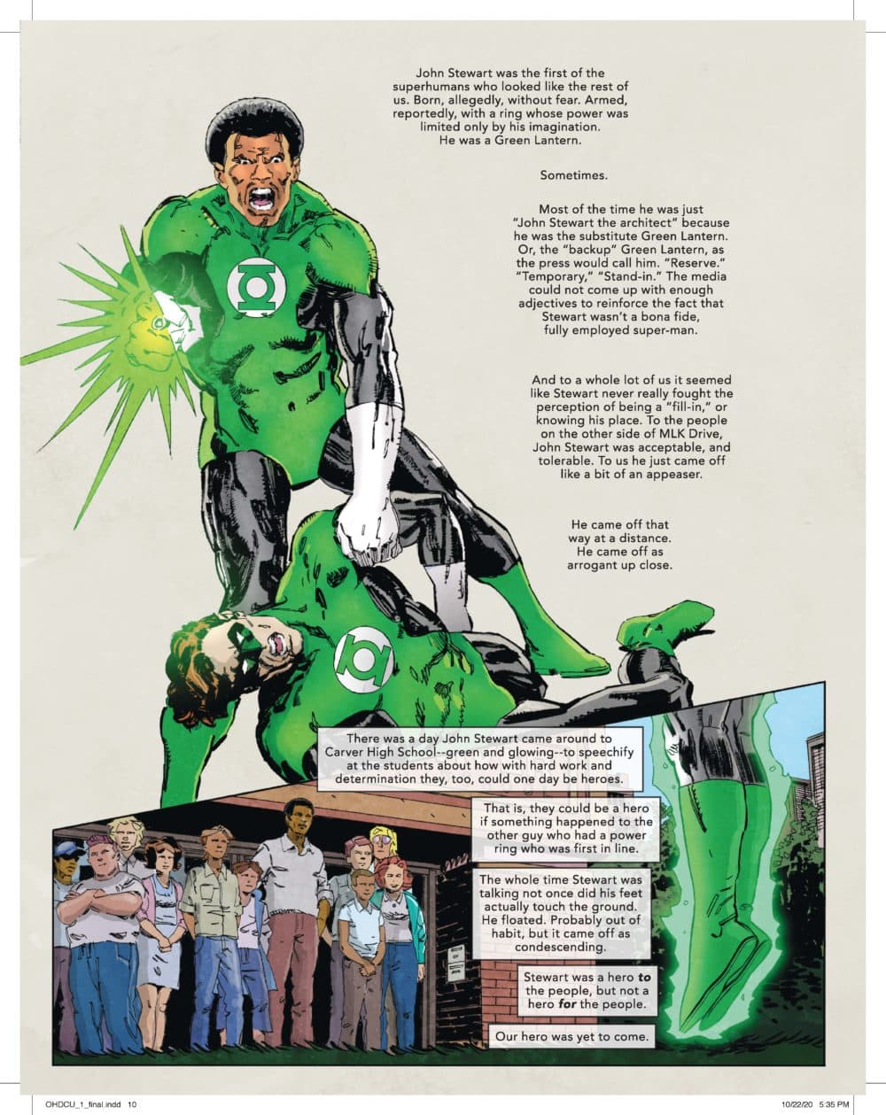 A page from "The Other History of the DC Universe." (DC)