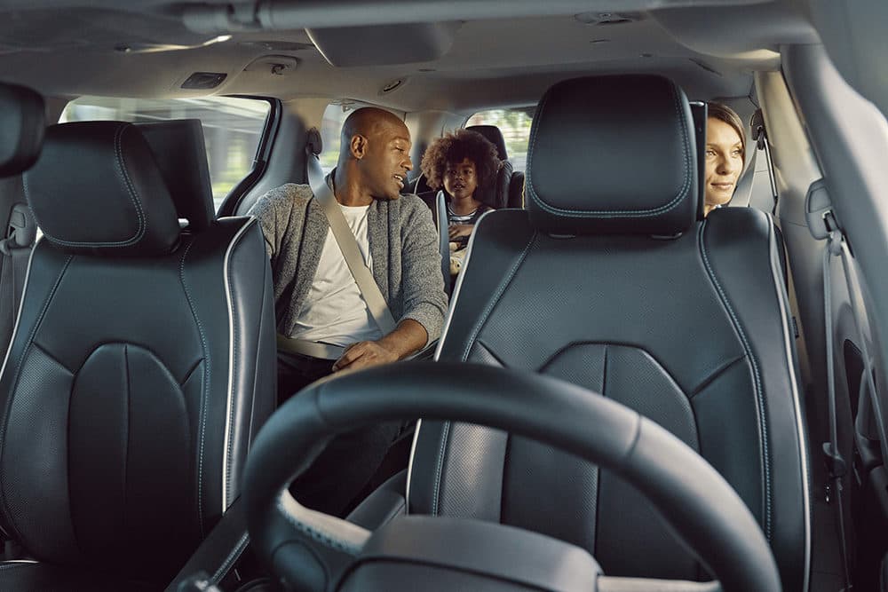 Waymo's autonomously driven Chrysler Pacifica minivan. (Courtesy)
