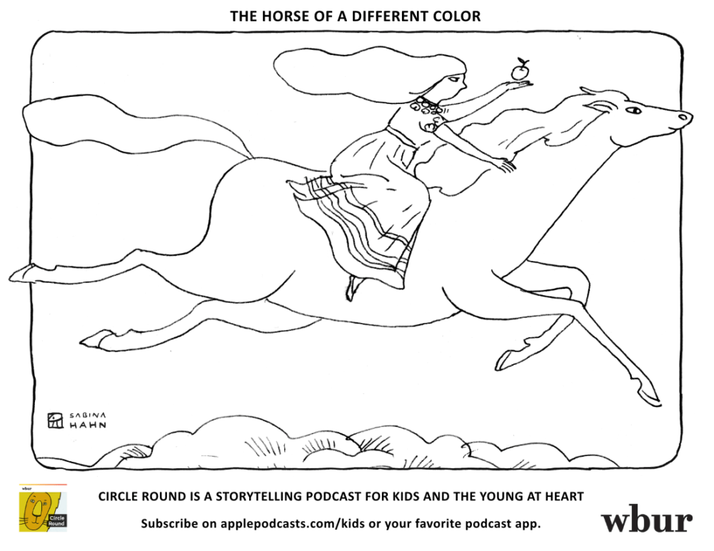 ("The Horse of a Different Color" by Sabina Hahn)