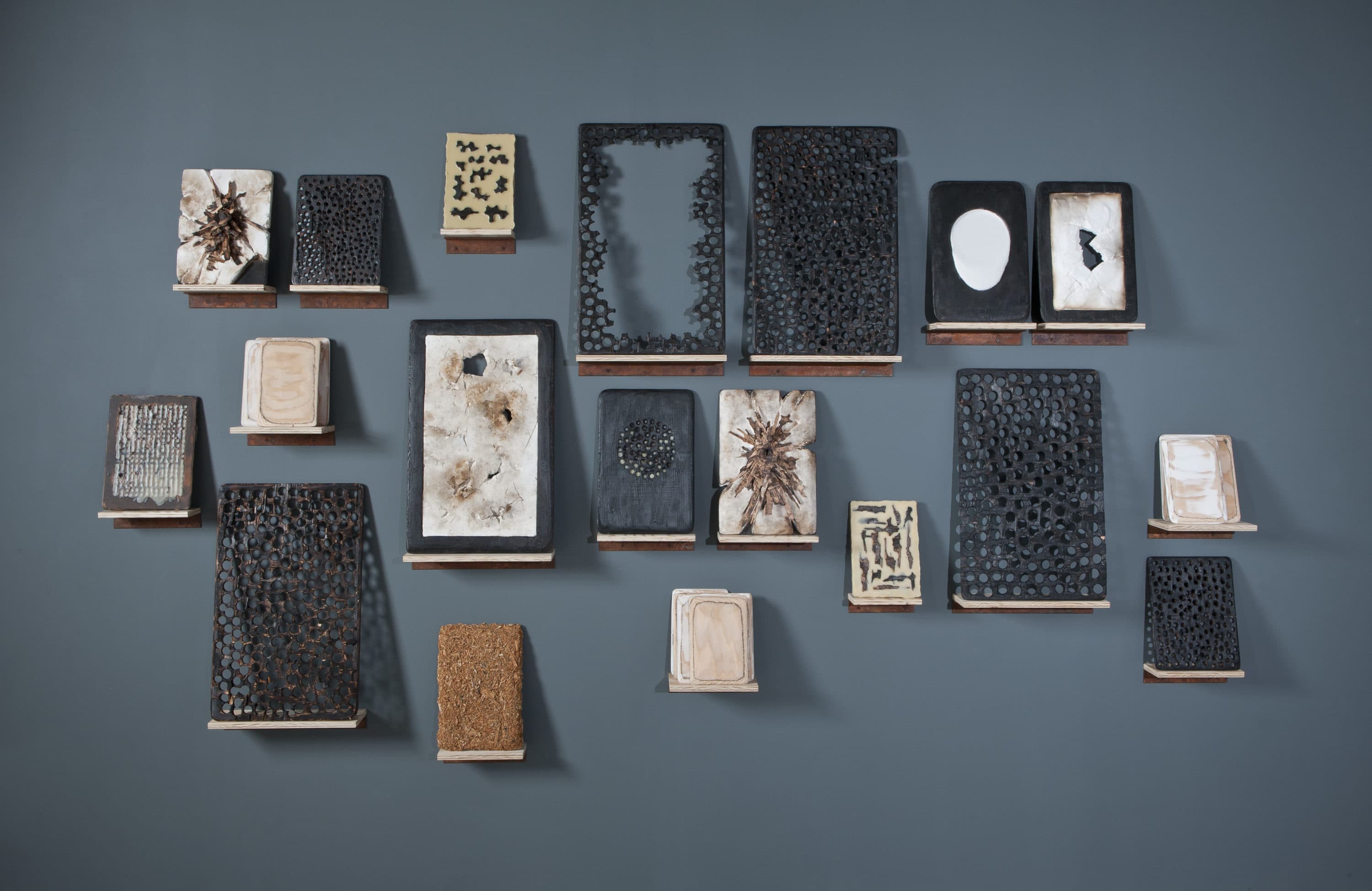 Michelle Samour, "Land of Milk and Honey: A Story," 2017. (Courtesy Fuller Craft Museum)