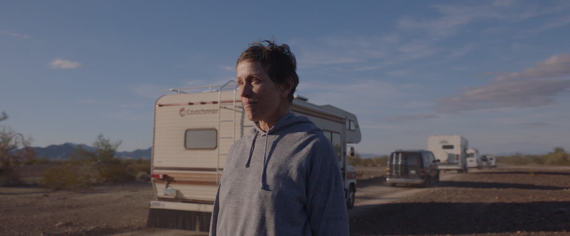 Frances McDormand as Fern in "Nomadland." (Courtesy Searchlight Pictures)