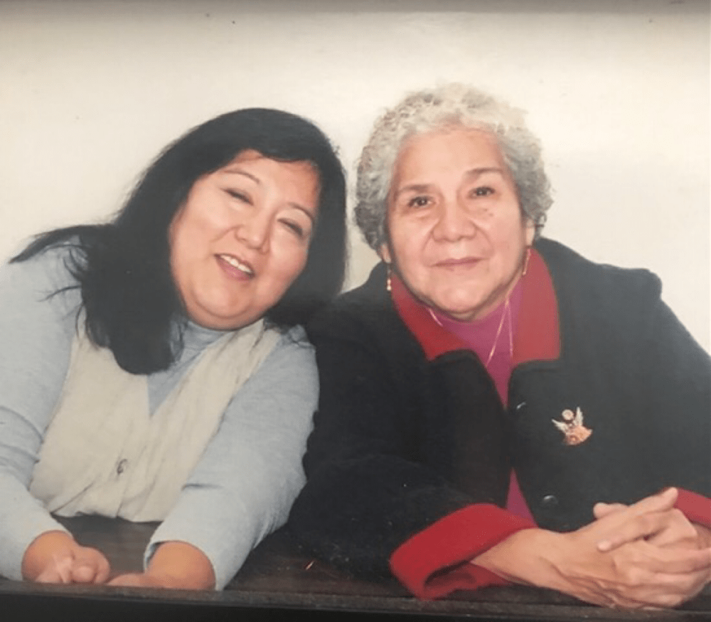 Leticia "Nina" Gloria and her mother, Jovita Rodriguez. (Courtesy)