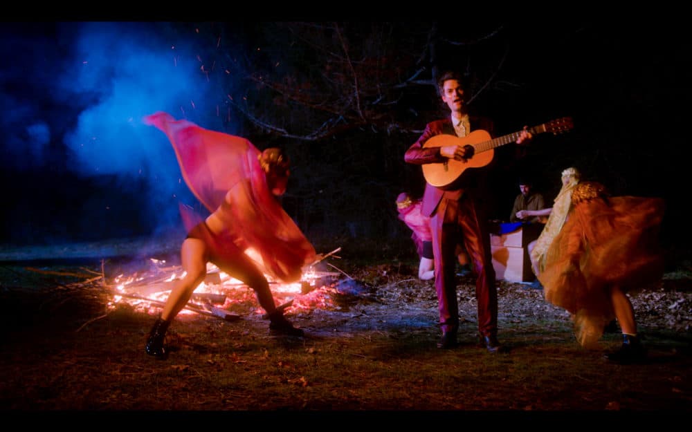 A still from Billy Wylder's music video for their song "Santiago." (Courtesy Daymian Mejia)