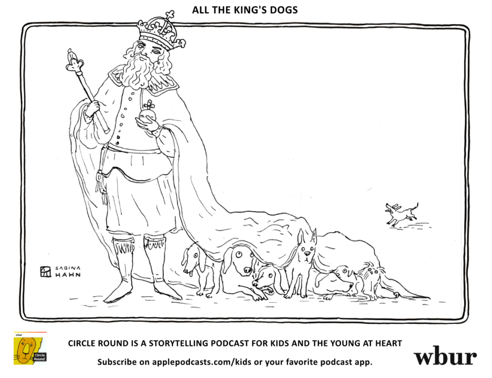 ("All The King’s Dogs" by Sabina Hahn)