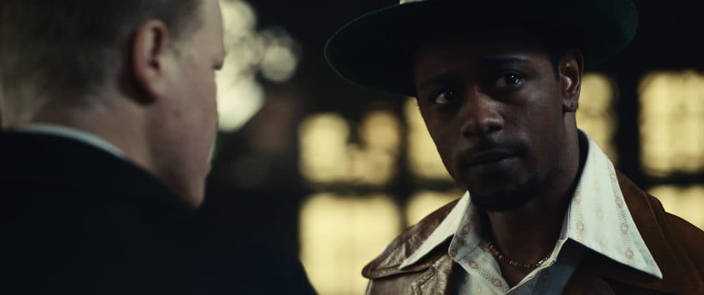 LaKeith Stanfield, right, in "Judas and the Black Messiah." (Warner Bros. Pictures)