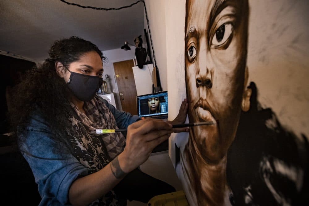 Painting Black Skin, An Artist Navigates Success And Loss In A Pandemic Year - Vimarsana News