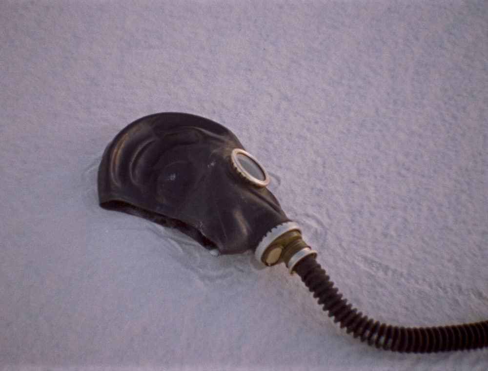 A still from Malic Amalya's moving image "RUN!" (2020). (Courtesy Fountain Street Gallery)