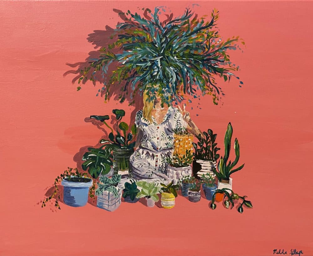 ("Plant Life" by Nelda Glaze)