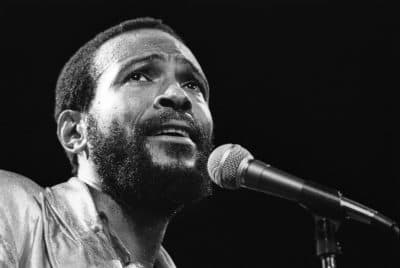 Marvin Gaye performs on stage at De Doelen, Rotterdam, Netherlands, in July of 1980. (Rob Verhorst/Redferns)