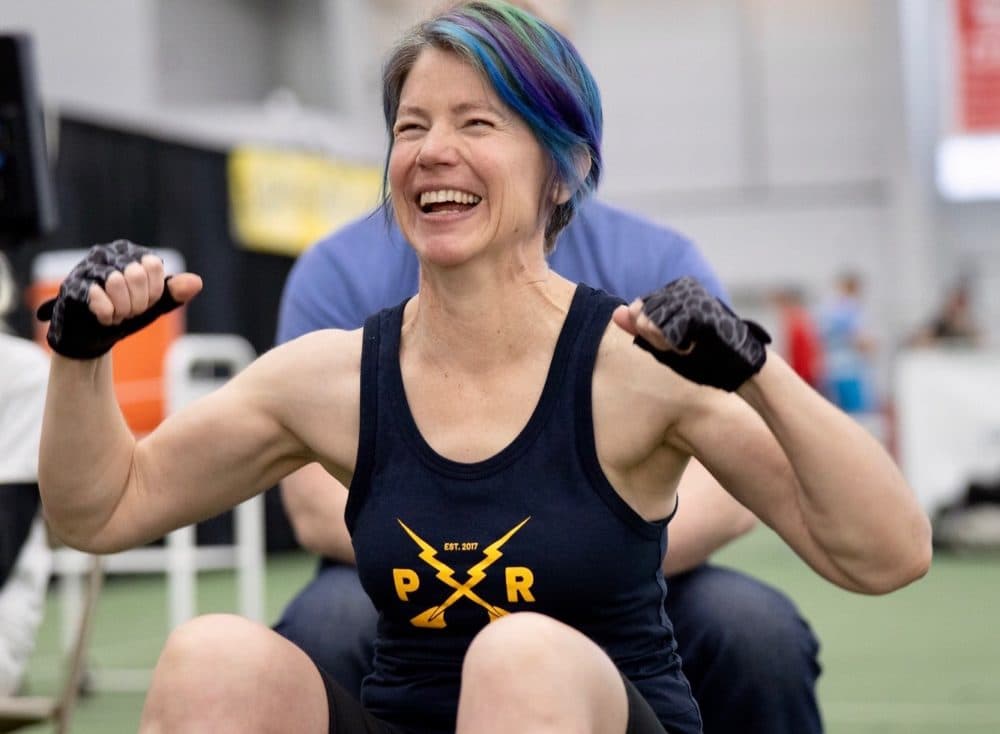 The author at a rowing competition just before the pandemic shutdown began, March 1, 2020. (Scullingfool Photography/Courtesy)