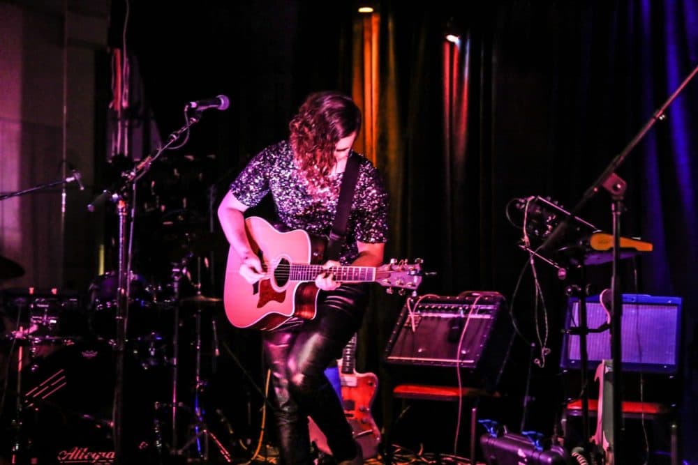 Evan Greer performing. (Courtesy Jen Vesp)