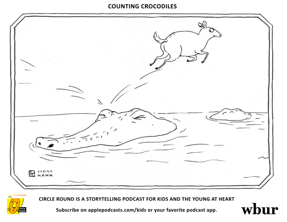 ("Counting Crocodiles" by Sabina Hahn)