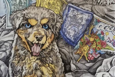 "The Ambassador's Dog" by Scott DeLisi. (Illustration by Jane Lillian Vance)