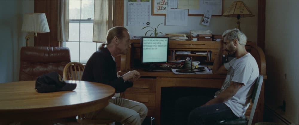 Paul Raci (left) and Riz Ahmed in "Sound of Metal." (Courtesy Amazon Studios)