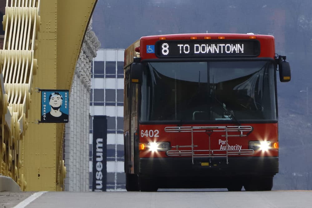 A Pittsburgh Port in Downtown Pittsburgh Tuesday, March 24, 2020. (Gene J. Puskar/AP)