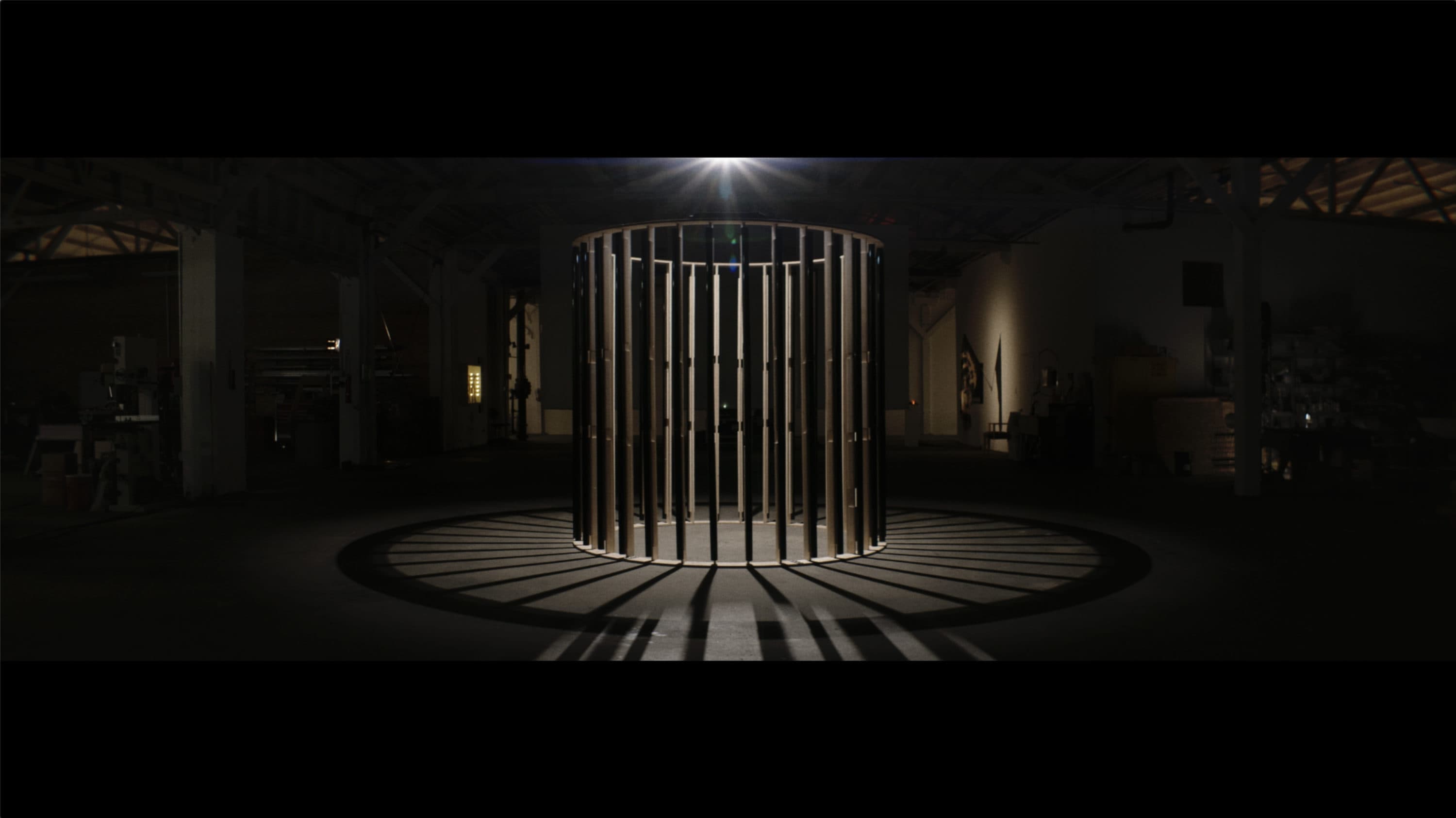 Glenn Kaino's sculpture "Revolutions." (Courtesy MASS MoCA)
