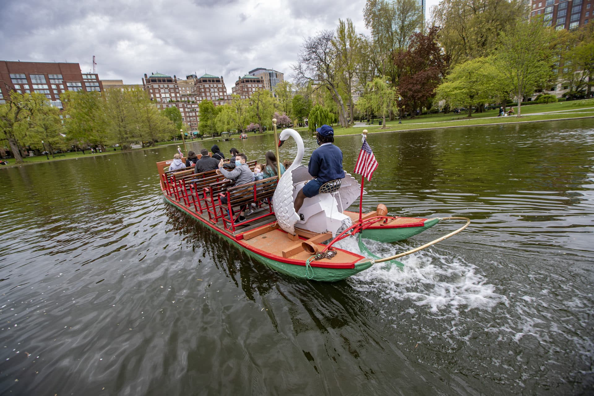 The Return Of Boston's Swan Boats A Sight In The Public Garden