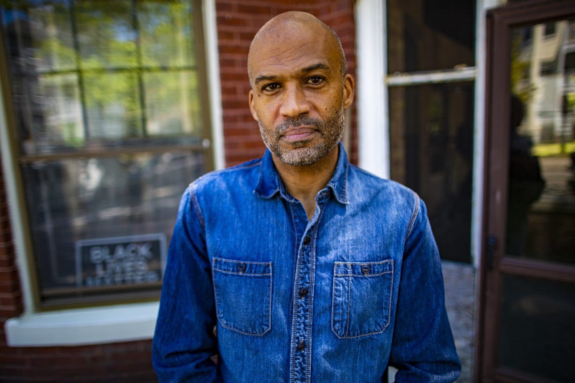 Carl Williams in Roxbury. (Jesse Costa/WBUR)
