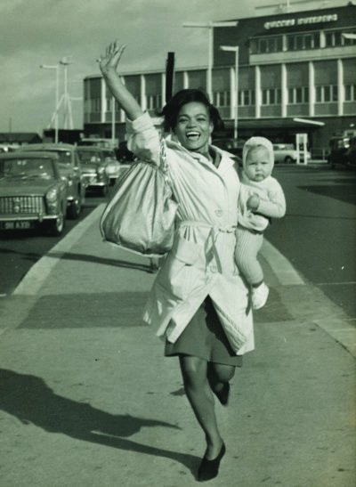 Eartha Kitt and Kitt Shapiro (Courtesy of Kitt Shapiro)