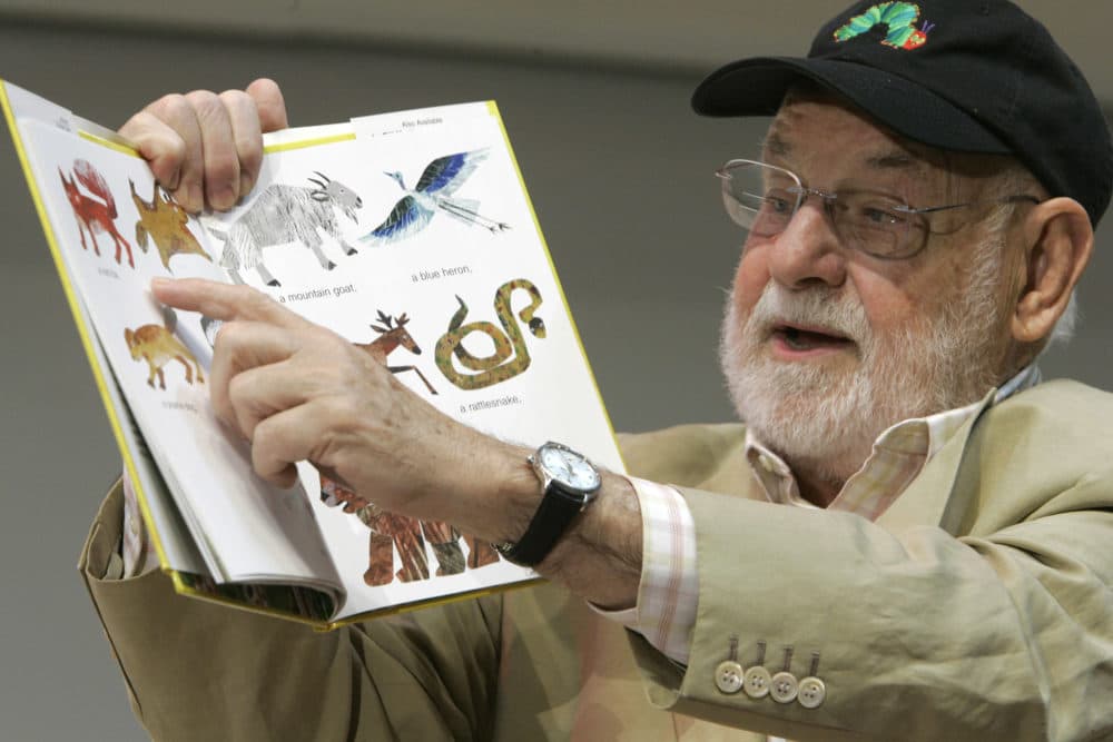 Illustrator Eric Carle. (Mary Altaffer/AP)