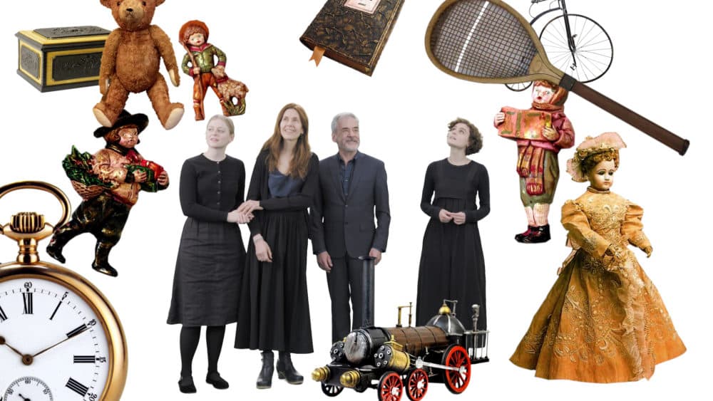 A scene from Arlekin Players Theatre “chekhovOS /an experimental game/.” (Courtesy)