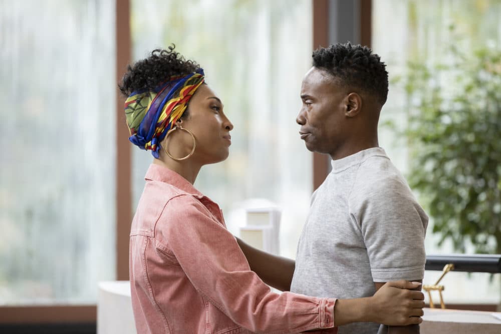From "Pose" season three. Mj Rodriguez as Blanca (left) and Billy Porter as Pray Tell. (Eric Liebowitz/FX)
