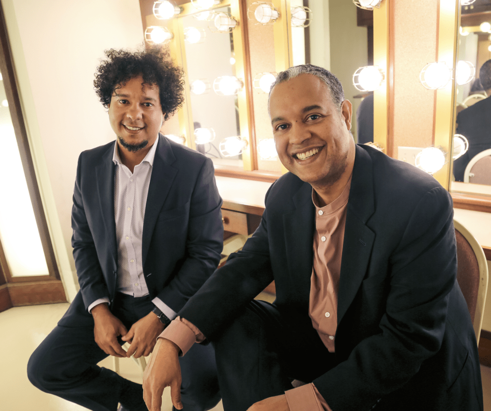 Ilmar Gavilán (right) and Aldo López-Gavilán. (Courtesy)