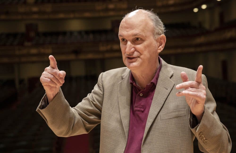 During his tenure, Mark Volpe tripled the BSO's endowment to more than $540 million. (Robin Lubbock/WBUR)