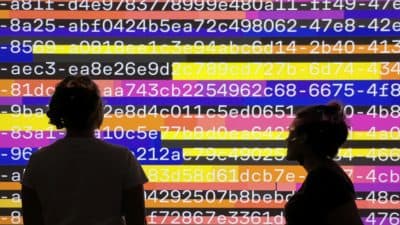 "Threads of Assumption: the Biases You Weave" (Courtesy Goethe-Institut Boston)