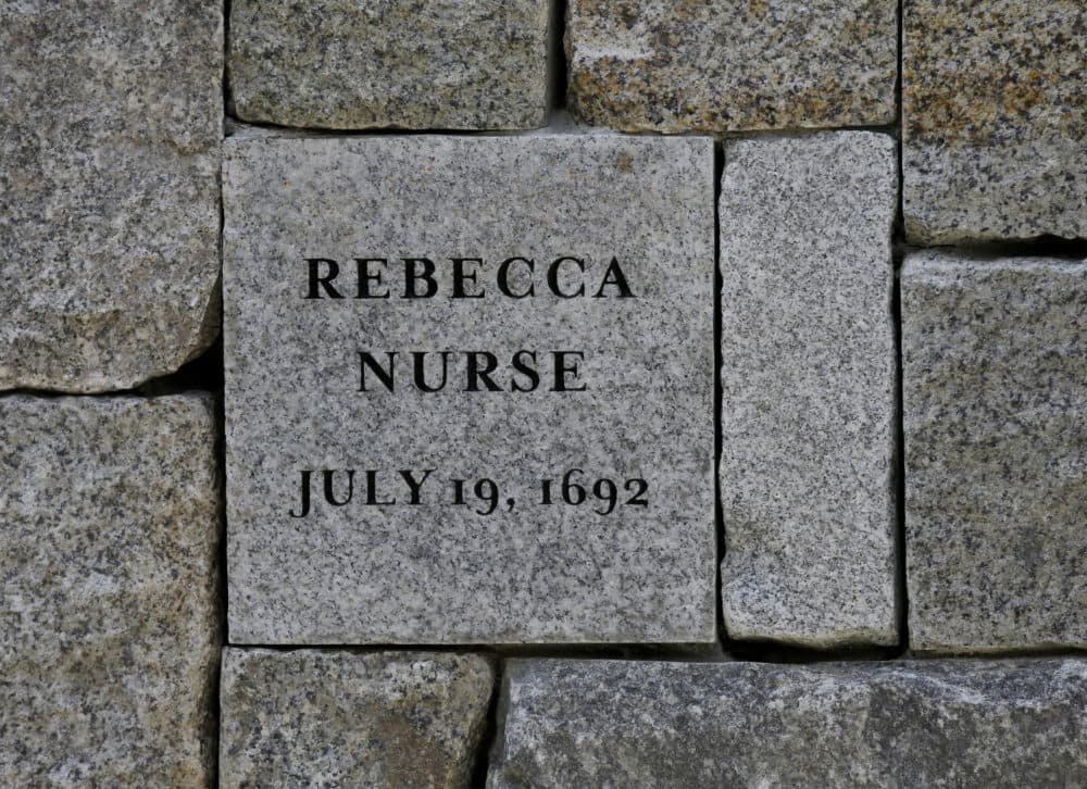 Rebecca Nurse was one of five women hanged as witches in 1692 years ago at Proctor's Ledge during the Salem witch trials. (AP Photo/Stephan Savoia)