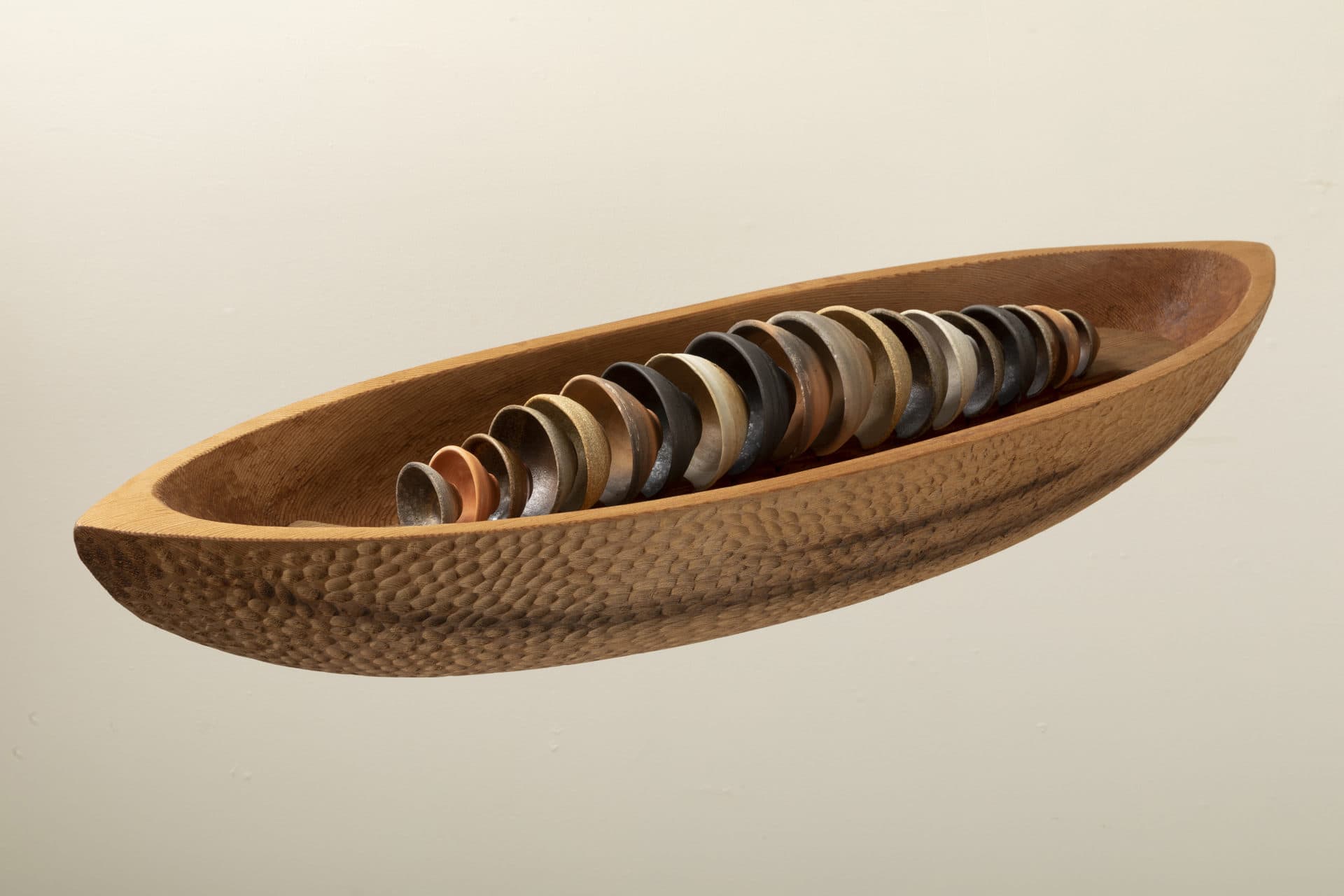 Annette Bellamy, "Wood, Water, and Distance," 2020. (Courtesy Chris Arend)